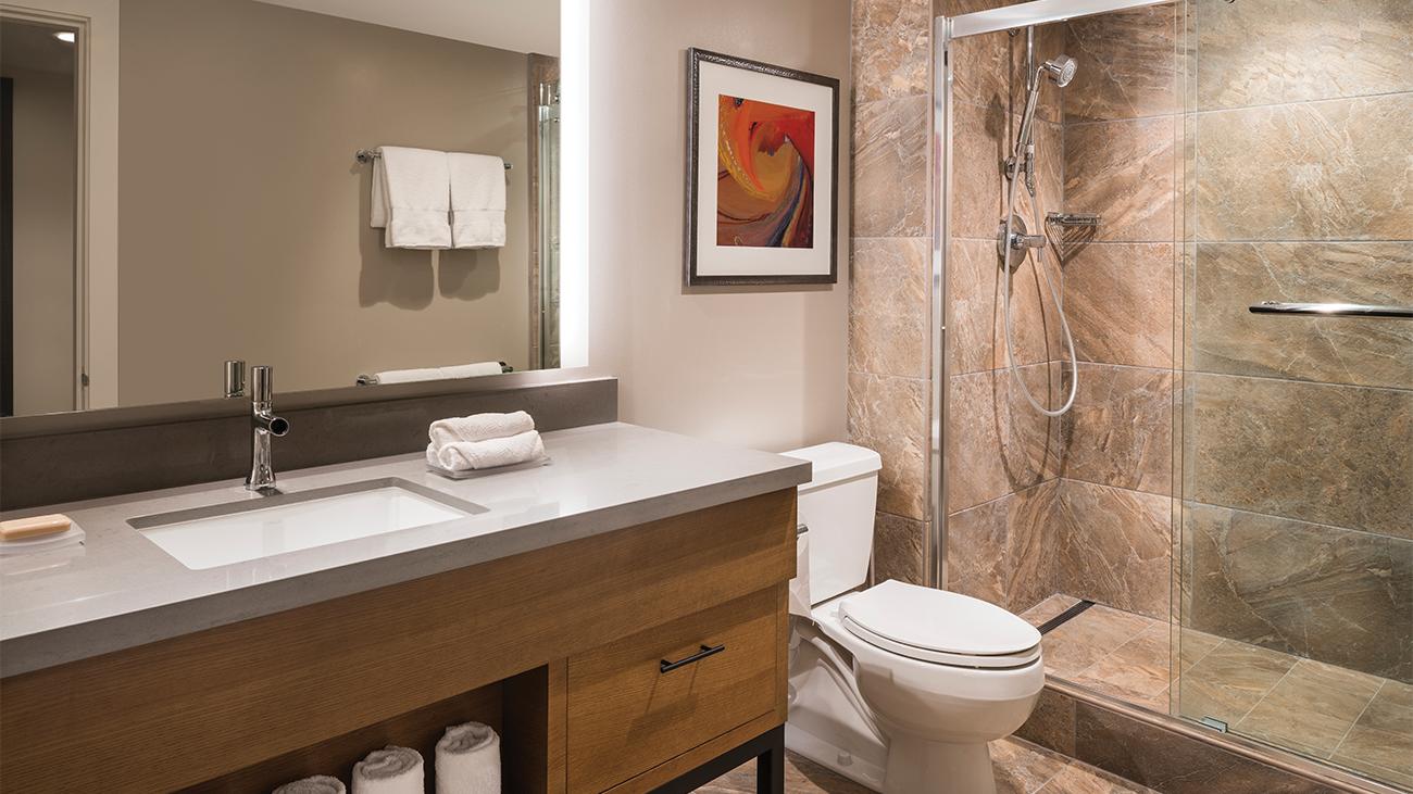 Primary Bathroom (2-Bedroom Suite)
